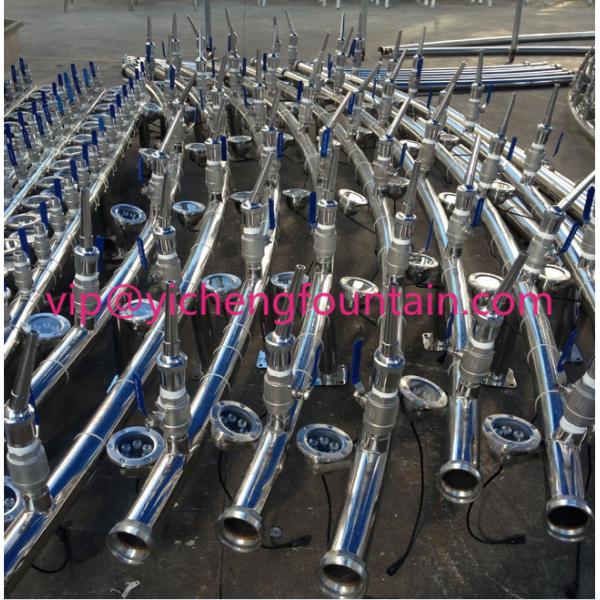 Musical Water Dancing Light Water Fountain Equipment For Pools / Ponds Full Sets