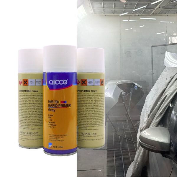 Automotive Spray Primer Durable High Adhesion 400ml Grey Base Layer for Refinish