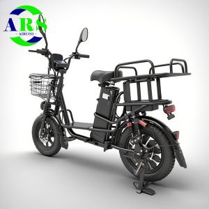 Yilan Dual Battery Fat Tire Long Distance Electric Bicycle Iron Frame Electric