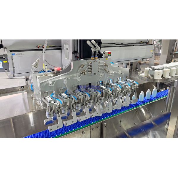Automatic Energy Drink Cap Placing Machine with Servo Cap Feeding and High-Speed Capping Automation System