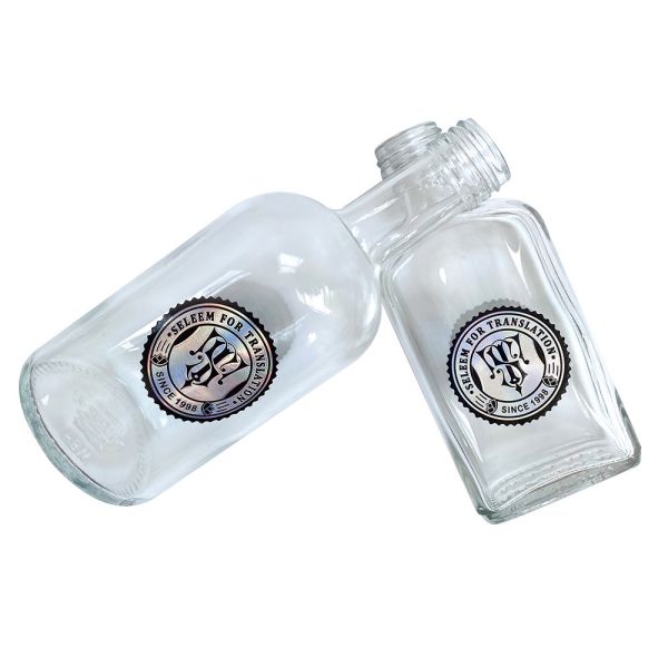Custom Design Printing Waterproof Adhesive Sticker Plastic Glass Juice Beverage Drink Water Bottle Packaging Label