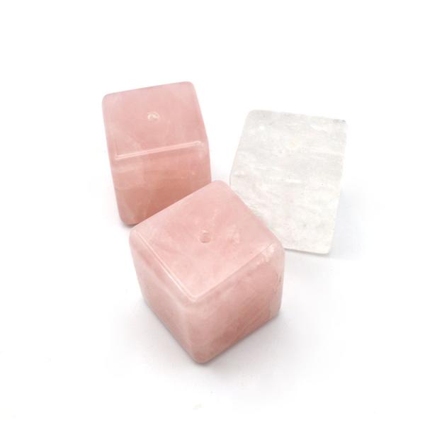 Art Collectible Natural Crystal Stick Holder Square Incense Holder with Engraving