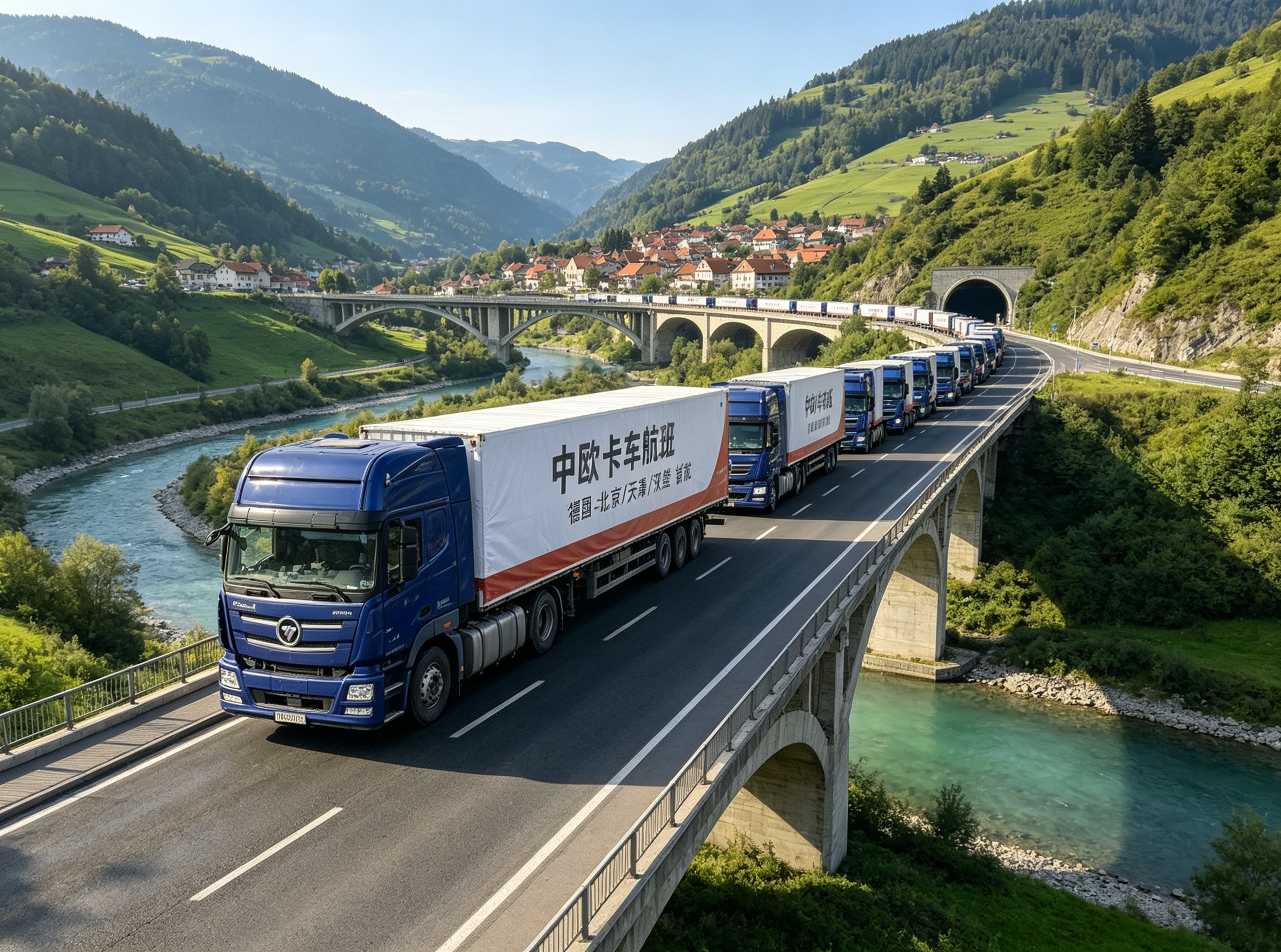 DDP Door To Door Trucking Shipping From China To Switzerland For Precision Machinery Transportation