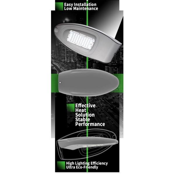 Снабжение жилищем 50watt 30watt заливки формы алюминиевое привело поставку DC AC уличного света