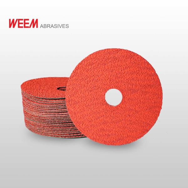 CERAMIC ALUMINA FIBER DISC / FIBRE DISC / SANDING DISC FOR HEAVY-DUTY GRINDING / SEAM REMOVAL