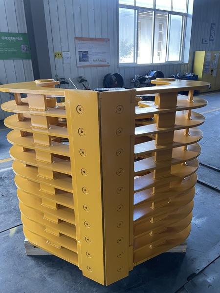 Hydraulic Rotating Excavator Demolition Shear Grapple Metal ODM