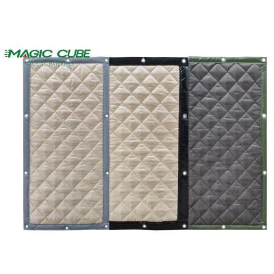 Environment Friendly Outdoor Sound Barrier Blue Green for Acoustic Insulation