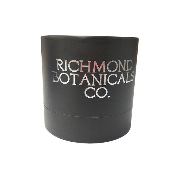 Embossing Black Paper Tea Cylinder Packaging Biodegradable Dustproof