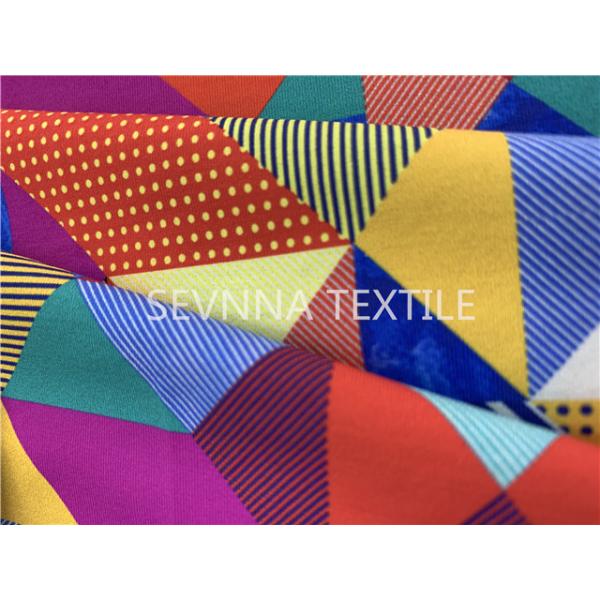 Absorbent Poly Yarn Activewear Knit Fabric Outdoor Fitness Recreation