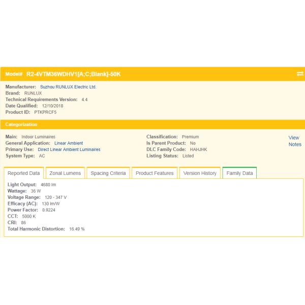 Dimmable Waterproof Dustproof Pressure Proof Vapour Proof LED Vapor Tight Tri-proof Linear Light fixture