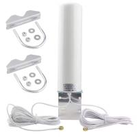 Antenne 3G 4G LTE 698-960/1710-2700MHZ 12dBi Double antenne câblée 5m pour Huawei B593 E5186 pour HUAWEI B315/593S/B880/B310