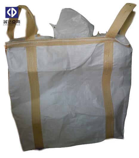 Aluminium Ore Packaging Jumbo Bulk Bags 1000KG 1500KG Virgin Polypropylene White Color