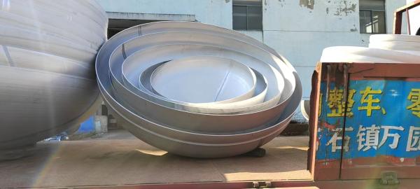 Tailored Polished Stainless Steel Conical Caps