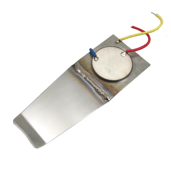 2pcs Crystals Medical Ultrasonic Piezo Transducer For Wide Head Beauty Scrubber