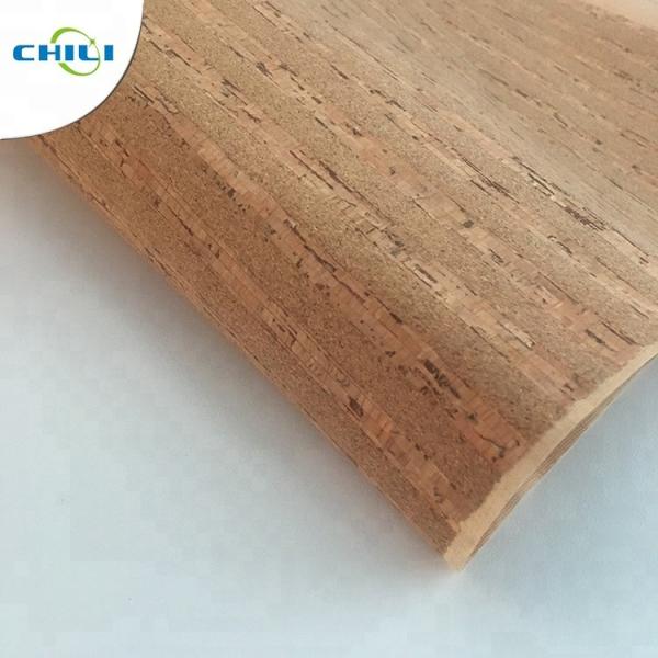 Wooden Pu Pvc Leather Fabric , Etsy Cork Fabric Abrasion Resistant Easy Cleaning