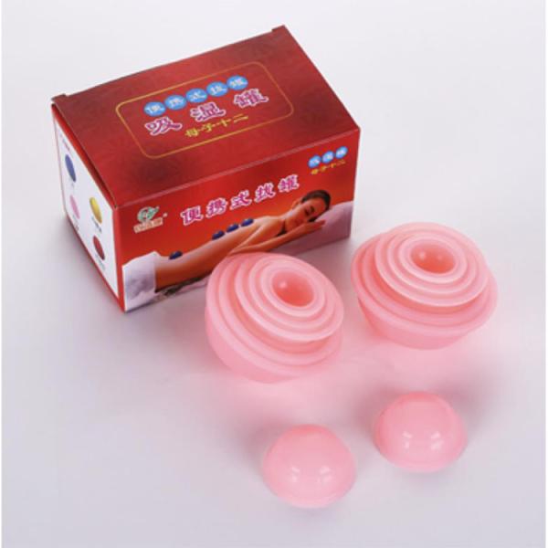 Facial Cupping Therapy Set Silicone Cupping for Chinese Medicine Apparatus and Face