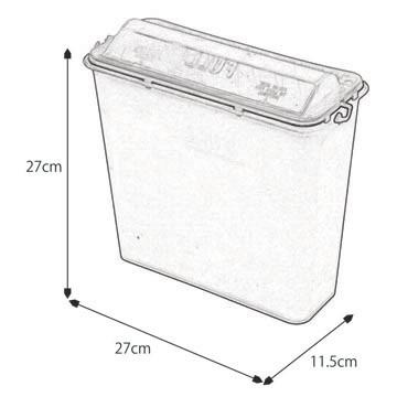 Safety Medical Sharp Containers For Needles , Surgical Waste Syringe Disposal Box