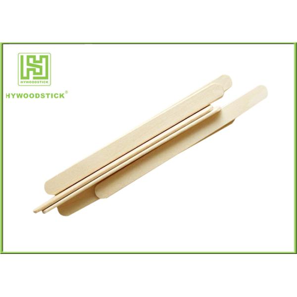 Odorless Wooden Marshmallow Sticks , Thick Hot Dog Sticks For BBQ Shop