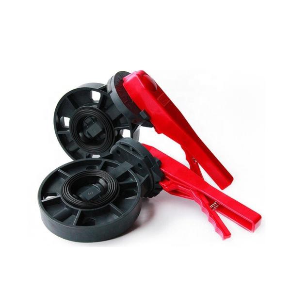 ASTM/DIN/ASNZ/JIS Standard 3 PVC Wafer Type Butterfly Valve for Water Hydraulic Power
