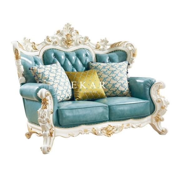 Antique Luxury Classic European Furniture Living Room Sofa Set