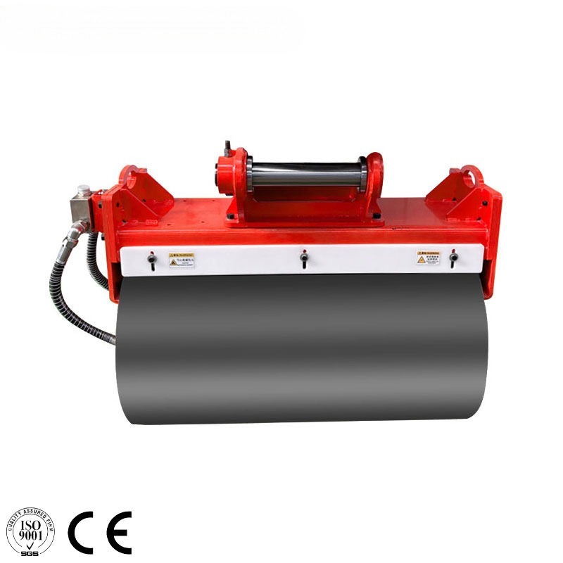 Construction Machinery Slope tamper smooth Drum Compaction Wheel Slope Compactor