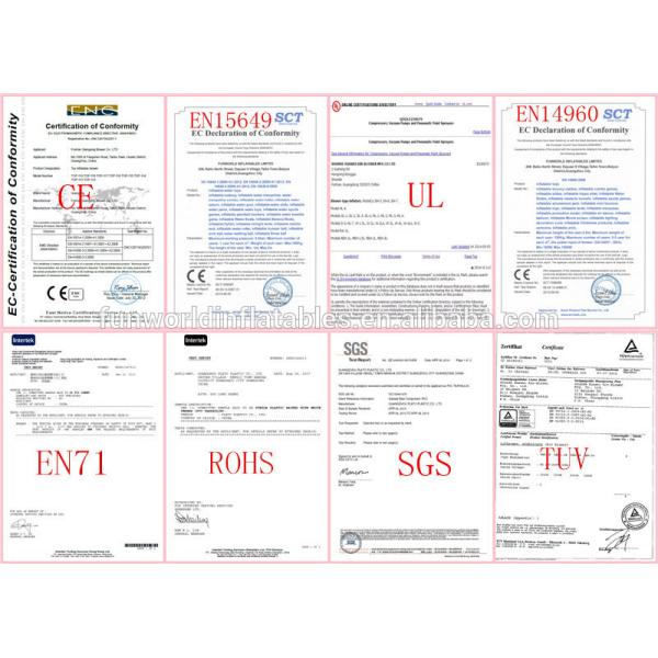 Шатёр шатра белого облегченного коммерчески воздуха раздувное/случая рекламы