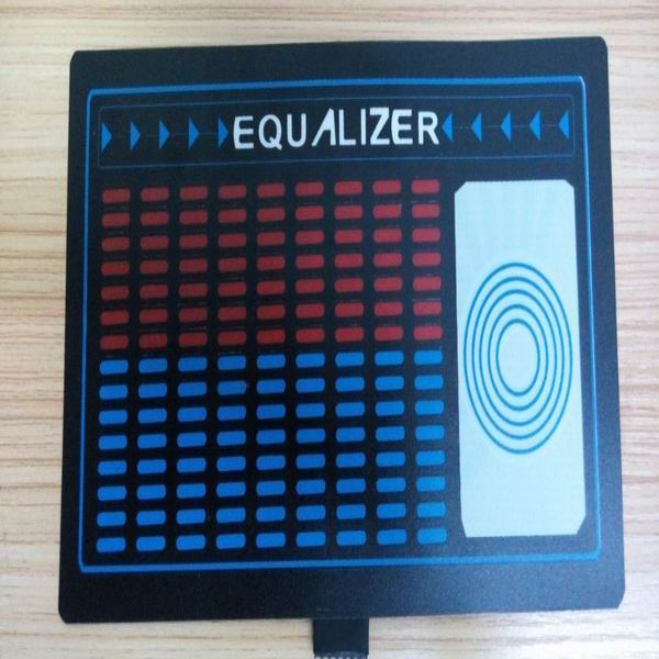 promotional price custom animation effect el t-shirt panel