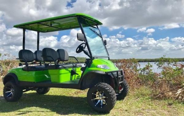 Electric Club Car 4 Seater Golf Cart
