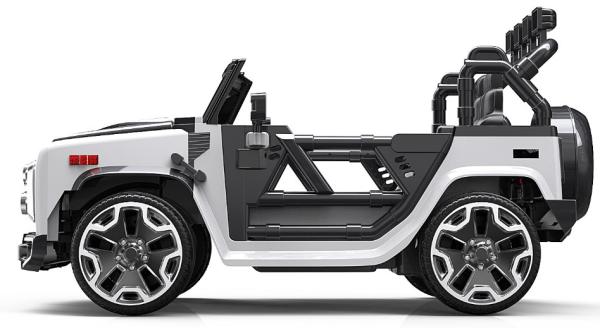 Style Ride On Toy 2022 Design Luxo 24V Carro Elétrico com Design Negro de Dois-Lugares