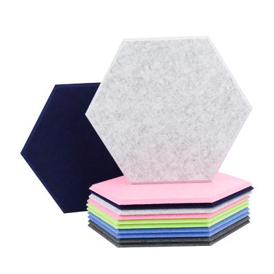 Do hexágono à moda sadio dos painéis de parede da prova do alto densidade painéis acústicos