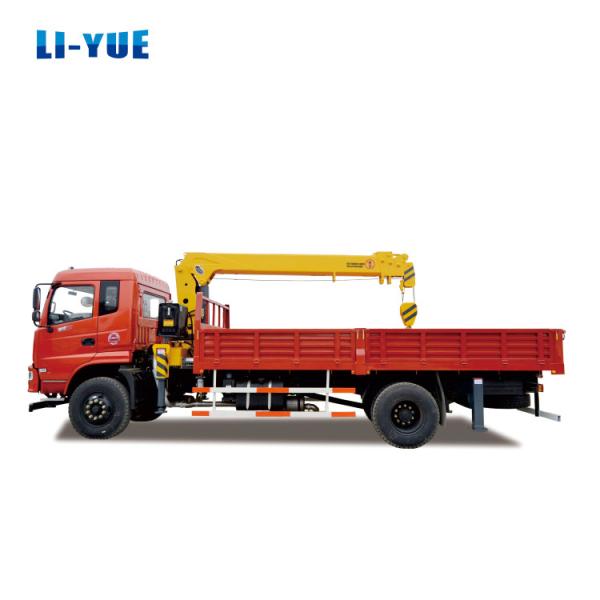 Mini Truck Mounted 8 Ton Truck Crane For High Capacity Construction Lifting