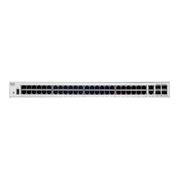 48 Fast Ethernet Ports C1000-48T-4X-L Ethernet Network Switch 448Gbps Switch Capacity