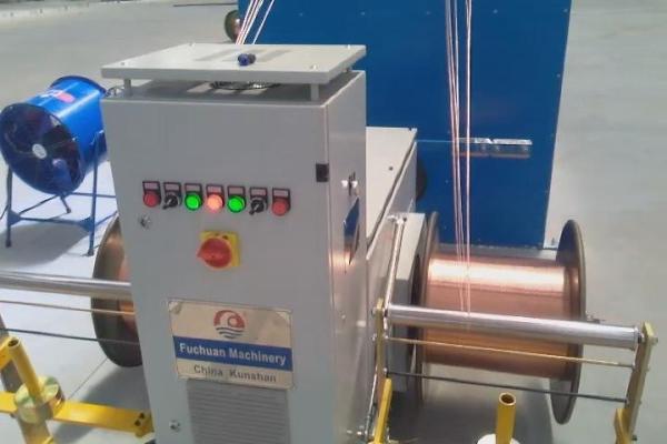 Fio de cobre estanhado que torce a máquina 5.5Kw para o equipamento médico/Aerosapce