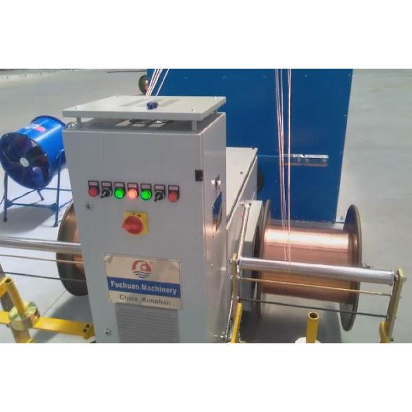 Tinned Copper Wire Twisting Machine 5.5Kw Medical Equipment Aerospace Double Head