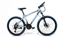 Cadre en aluminium 21 vitesse 26 pouces Full Suspension Vélo de montagne avec double disque frein verrouillage Suspension fourche