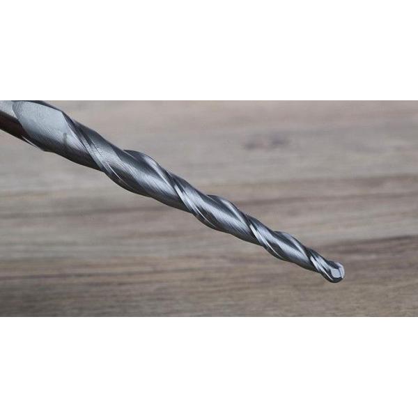 Serviço contínuo afilado miniatura do OEM da elevada precisão da flauta do carboneto 4 dos moinhos de extremidade