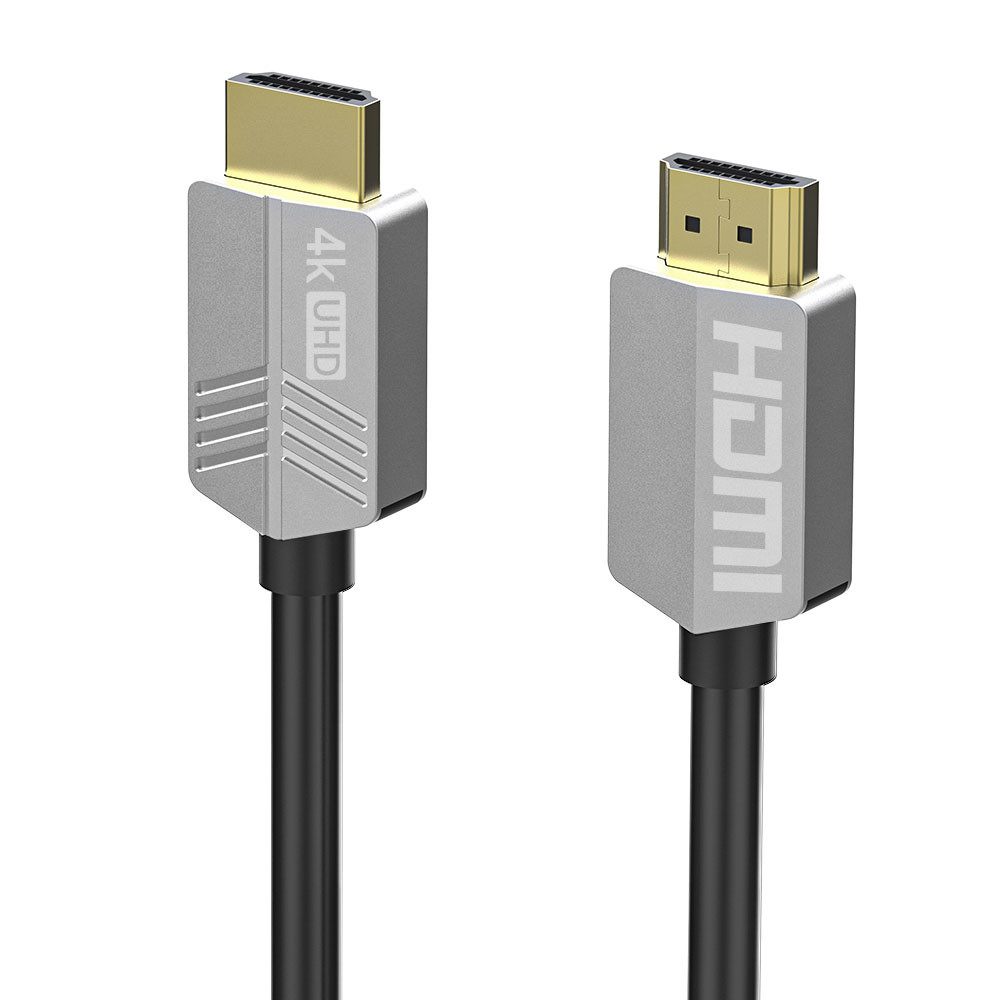 Черное HDMI к кабелю HDMI, кабелю 4K HDR наградному аттестованному HDMI