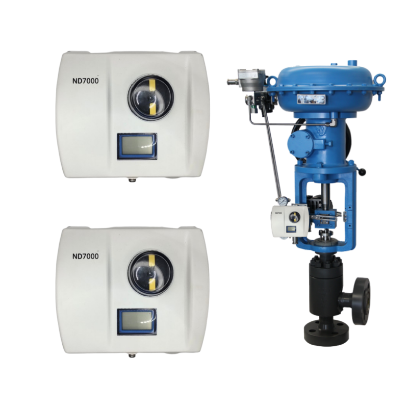 Wuzhong Instrument Control Valve with Valmet Me-tso Neles ND7000 Series Smart Valve Positioner