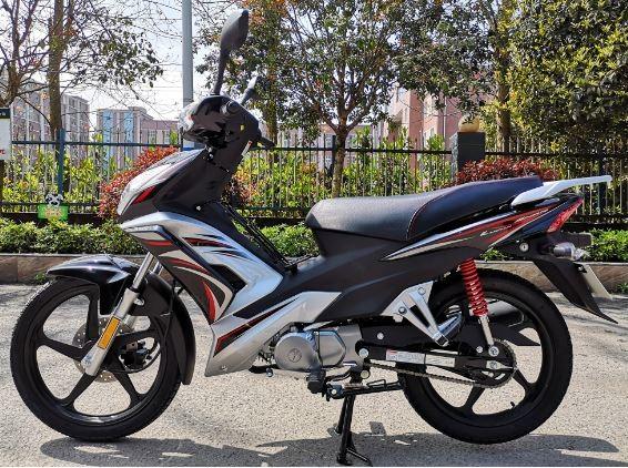 Black Street Cub Motorcycle High Performance Muffler Cub Motorbike