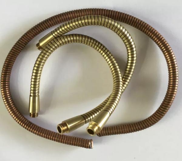 Copper Lamp Stainless Steel Hose Flexible Gooseneck Tube Black Oxide 30mm