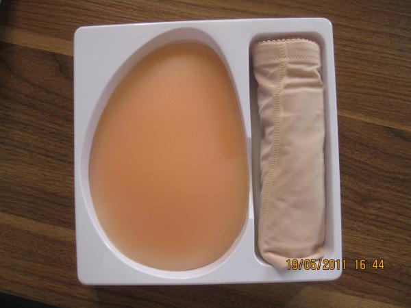 sexy soft silicon padded underwear S-1025