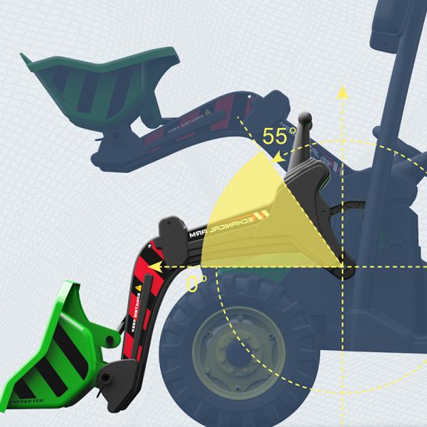 2022 Аккумулятор 12V10AH*1/24V7AH*1 Езда на тракторе Дети Большие игрушки Автомобиль с индикатором мощности