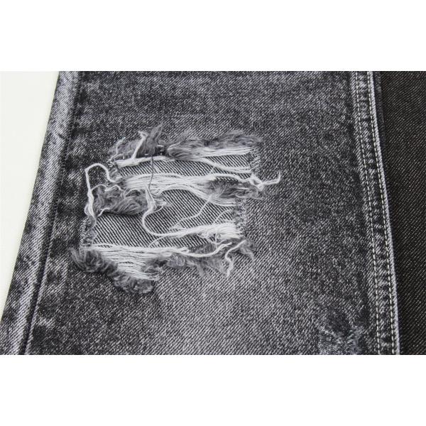 11.5 Oz 100% хлопчатобумажная джинсовая ткань Сера Черный текстиль для мужчины Женщина Джинсы Материал Нет эластичных текстильных тканей