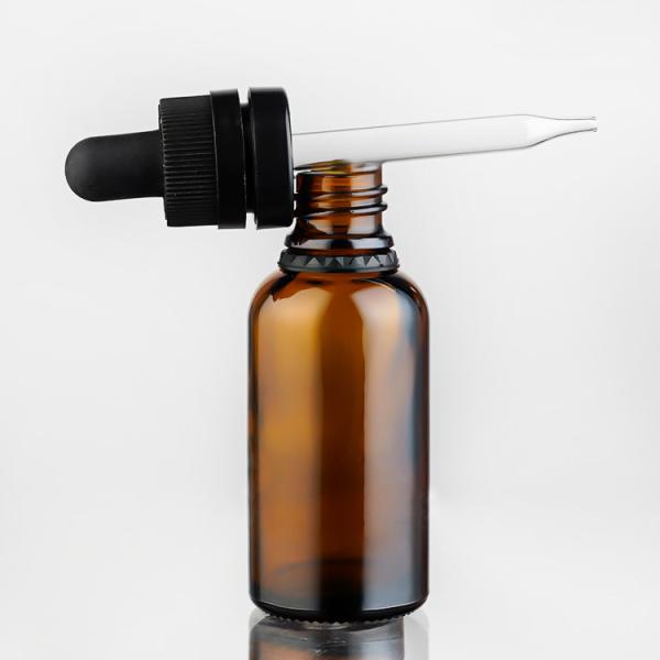 18/410 Glass Dropper Cap With Bulb And Teat Customized