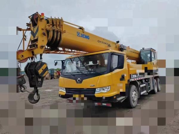Crane de camion d'occasion de 25 t Crane mobile Crane hydraulique en parfait état original