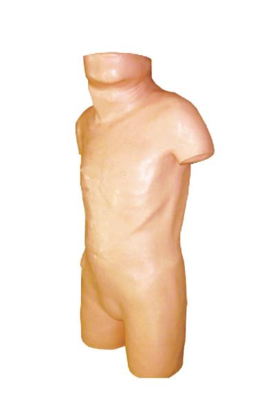 Full - body Liver Abscess puncture Clinical model manikin , nursing mannequins