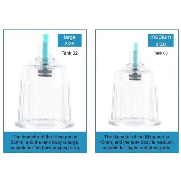 Design Medical Wet Cupping Tempering Glass and GB15979-2002 Safety Standard Compliant