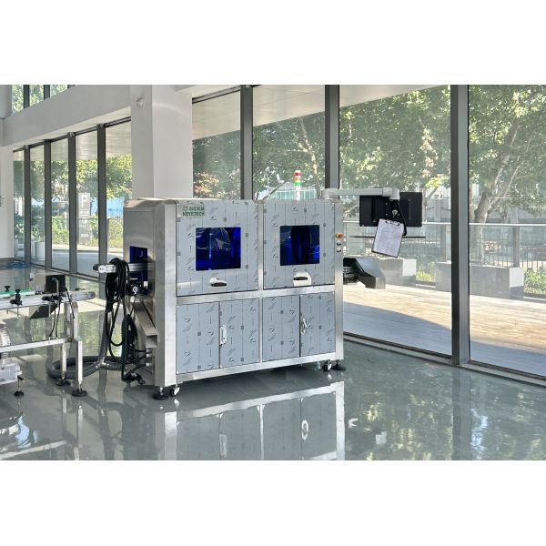 Coffee Capsule Cup AI Vision Inspection Machine High Speed 99.5% Accuracy 0.1mm Precision Plastic Cup Visual Quality Checking