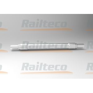 21t Load Capacity Railway Axle , Standard Gauge Train Axle Type RD2