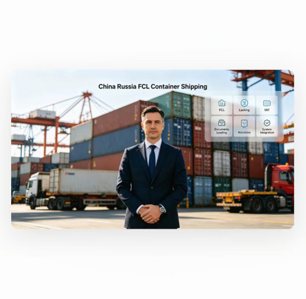 China To Russia FCL Container Shipping Service , Reliable Full Container Load Freight